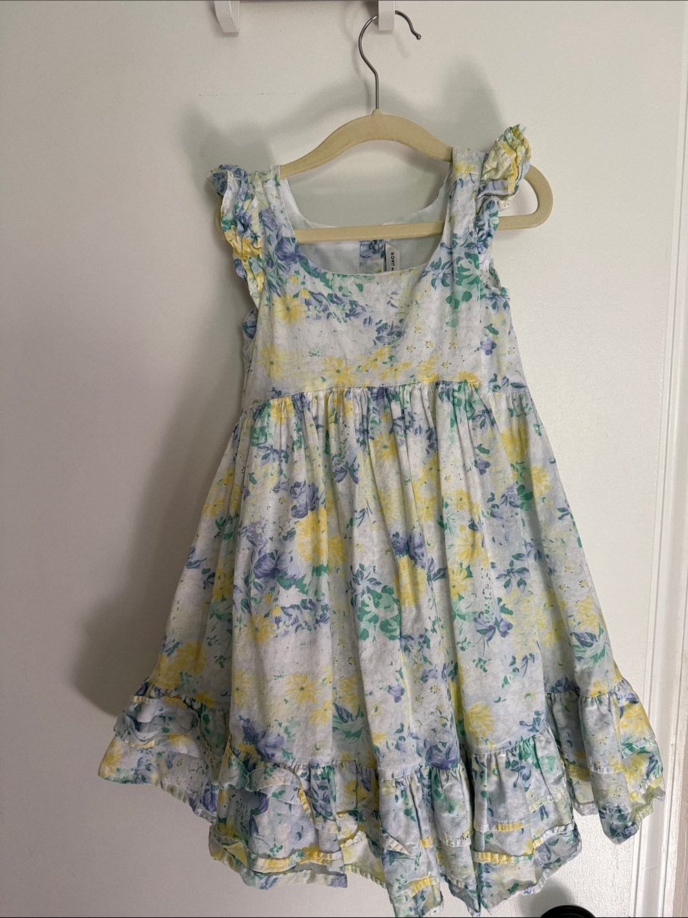 Janie & Jack Floral Ruffle Sundress
